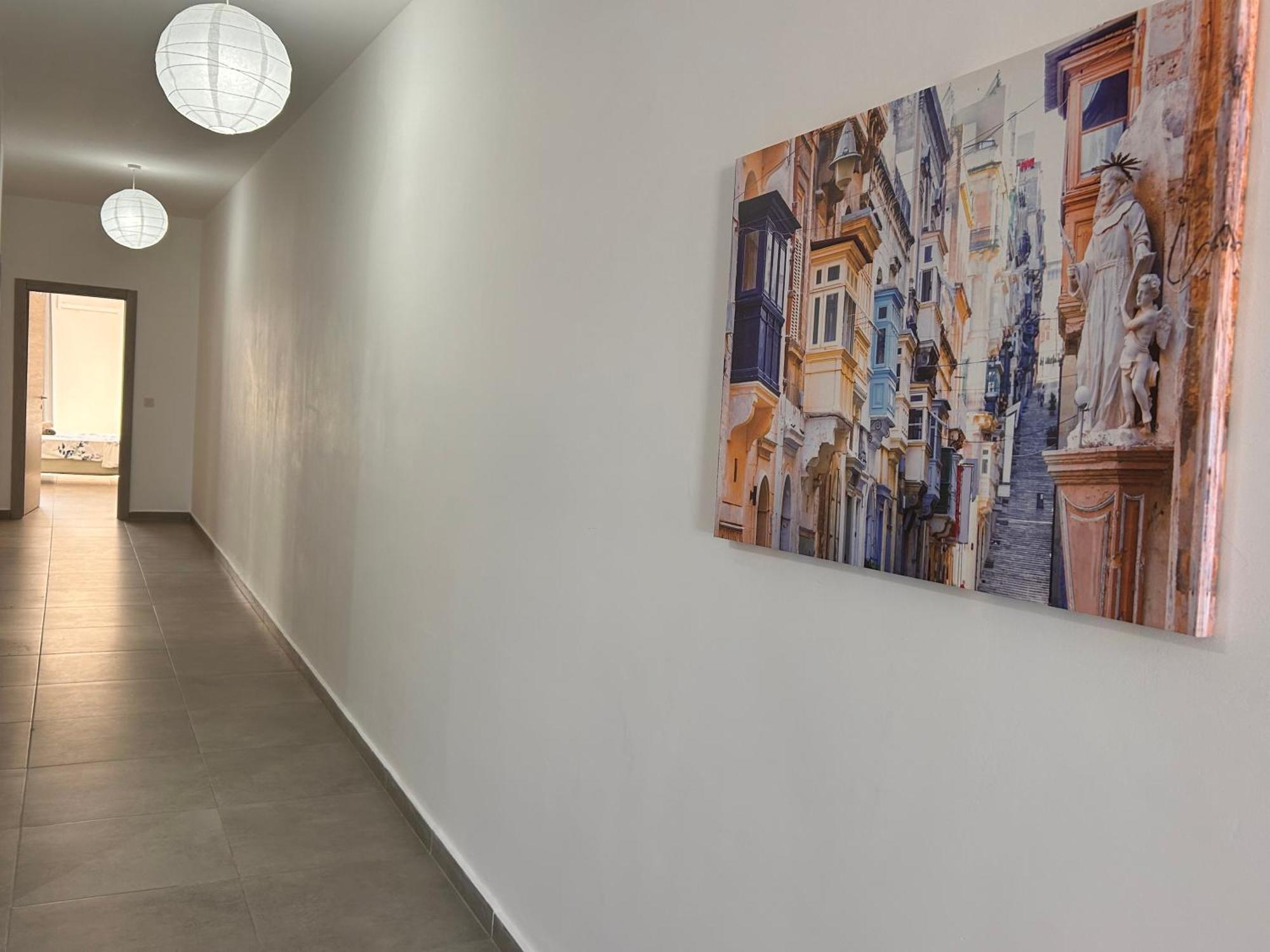 Апартаменты Qawra Penthouse 4Person Ac+Wifi Сент-Полс-Бей Экстерьер фото